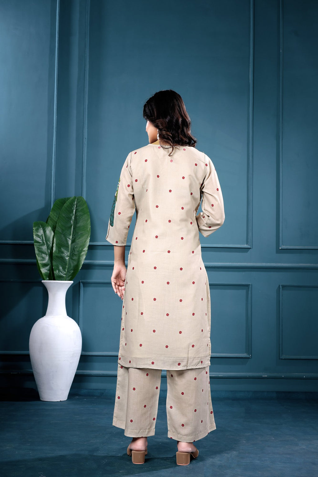 Mayura Bagh Co-ord — back view