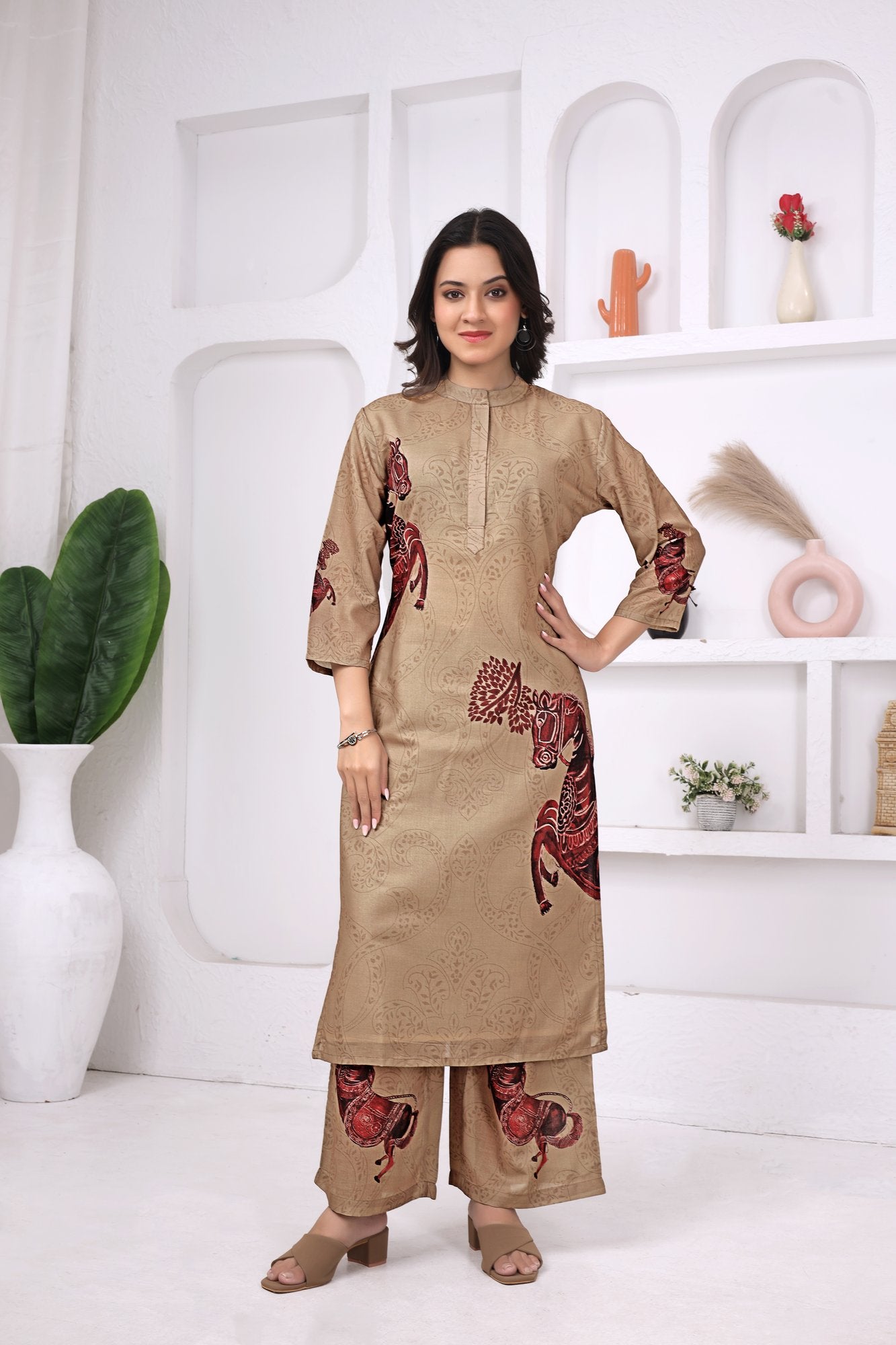 Ashwa Kalamkari Co-ord — styled look