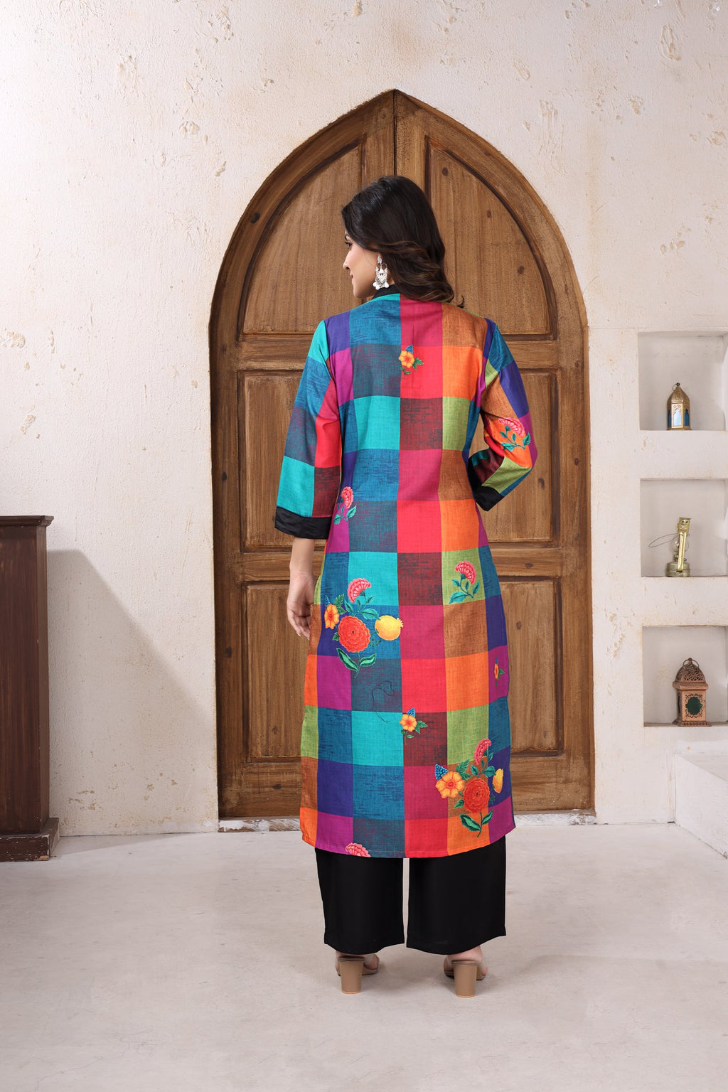 Rangrez Checks Co-ord — front